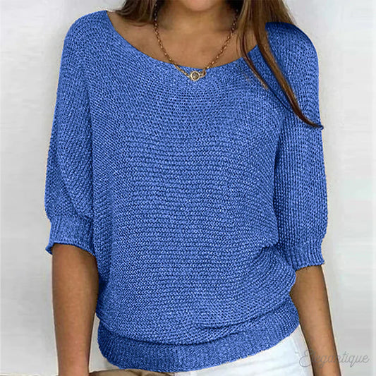 Chelsea - Textured Knit Top