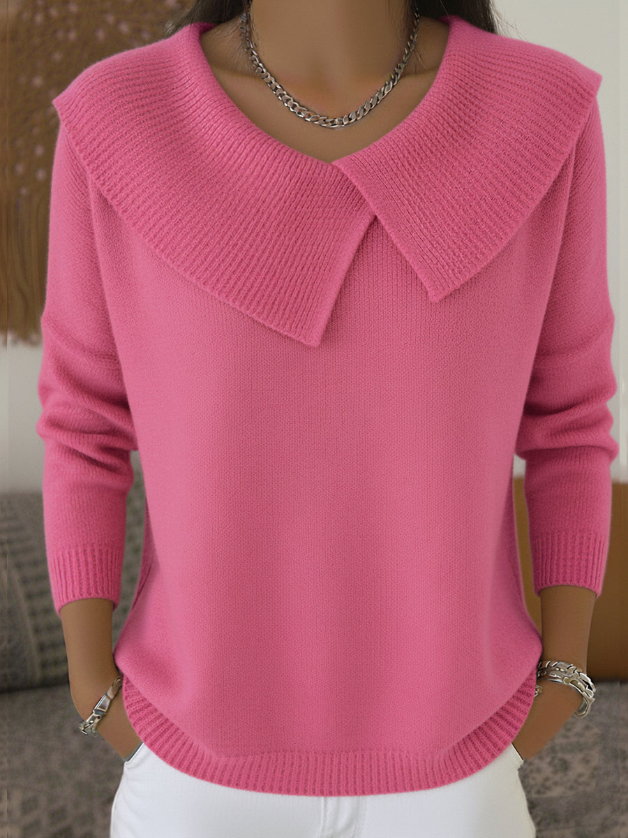 Gladys™ | Warm Sweater with Soft Collar